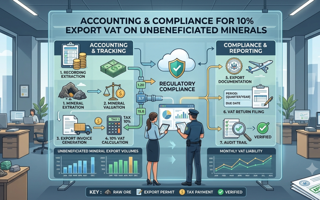 Acounting for 10% Export VAT on Unbeneficiated Minerals in Zimbabwe