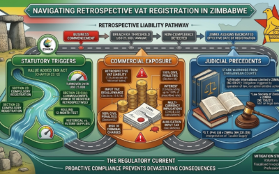 What triggers Retrospective VAT Registration in Zimbabwe?