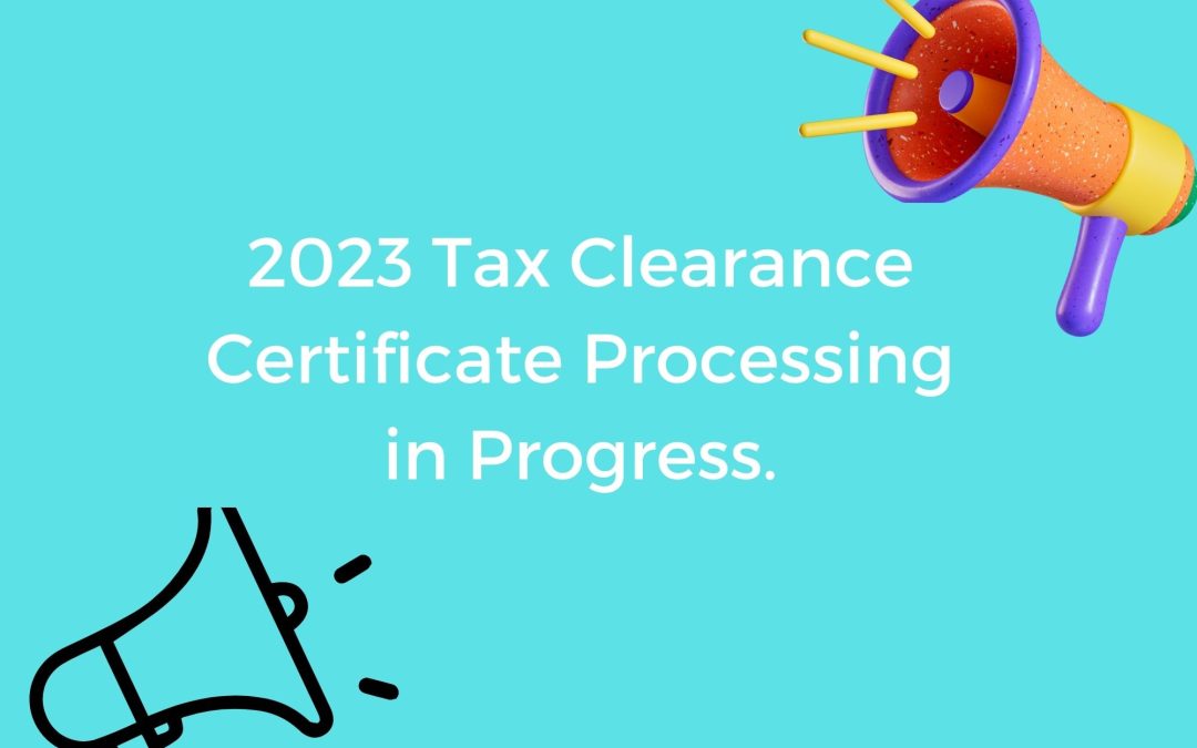 2023 Tax Clearance Processing in Zimbabwe.