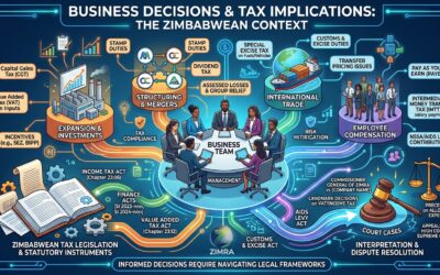 Business Decisions and Tax Implications in the Context of Zimbabwean Tax Legislation, Statutory Instruments and Court Cases