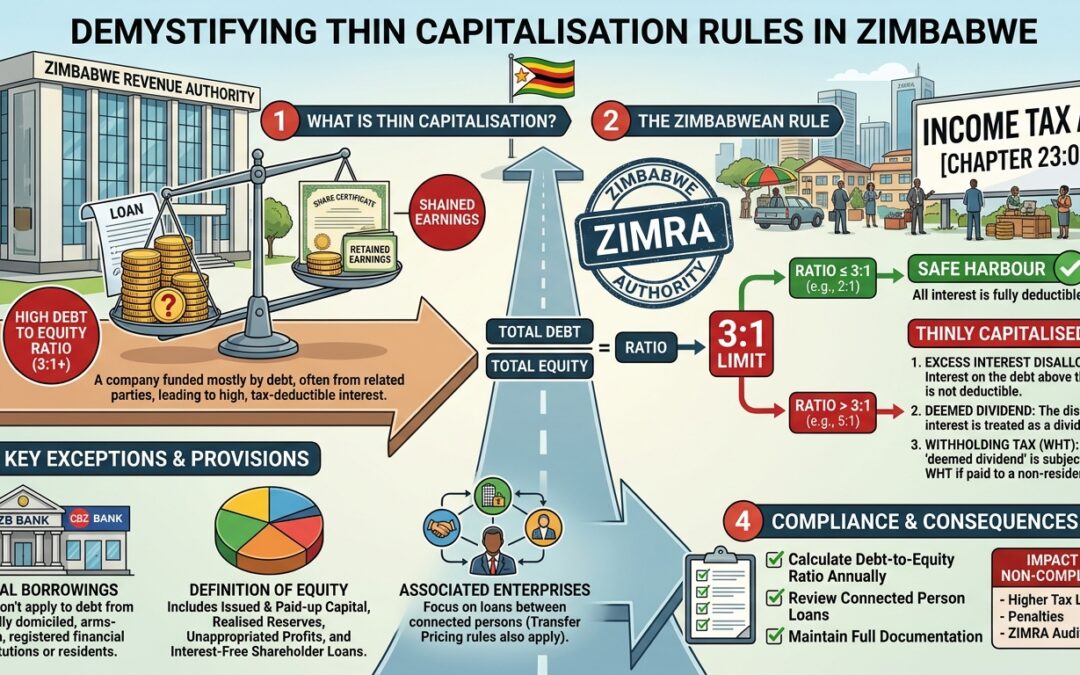 Demystifying Thin Capitalisation Rules in Zimbabwe