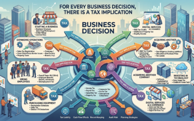 For Every Business Decision, There Is a Tax Implication