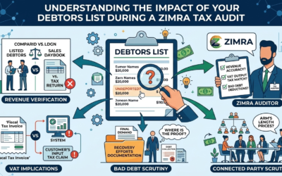 Understanding the impact of your Debtors list during a ZIMRA Tax Audit.
