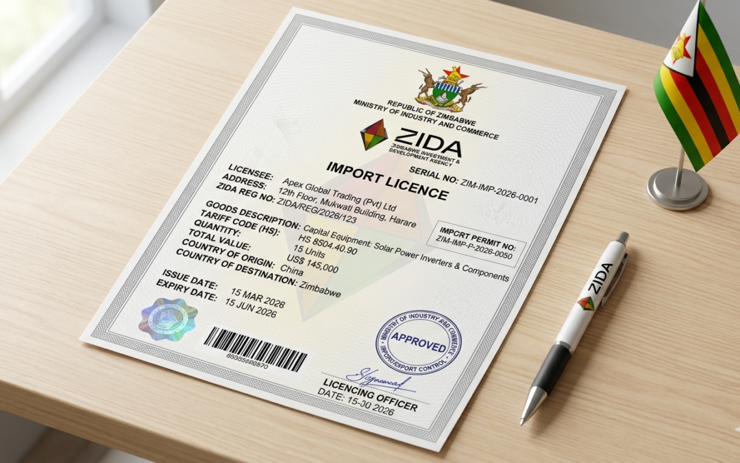 How to apply for Import Licences in Zimbabwe?