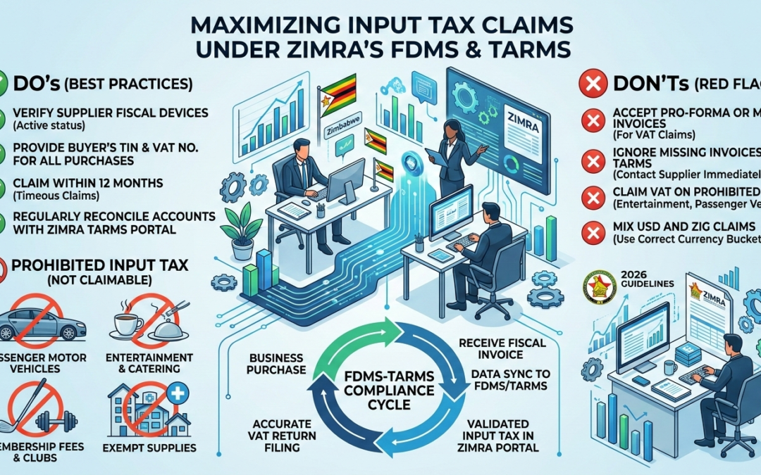 Maximizing Input Tax Claims in the Era of FDMS: A Comprehensive Guide for Zimbabwean Businesses