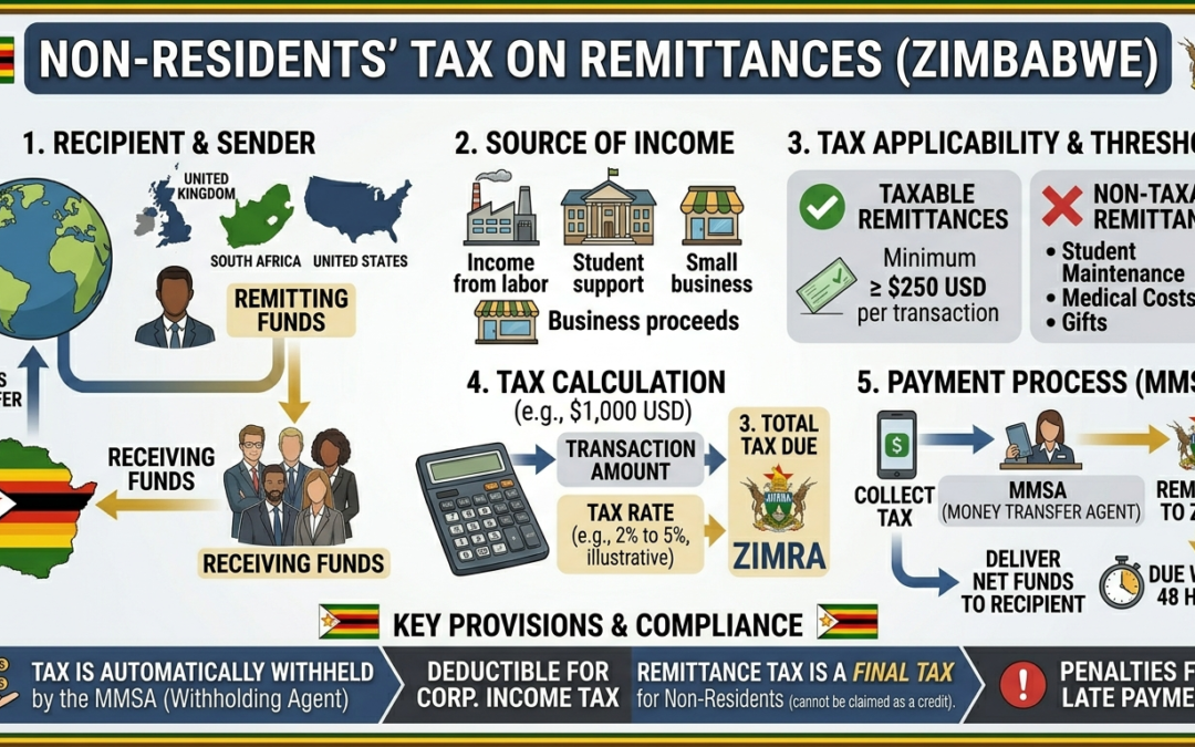 Non‑Residents’ Tax on Remittances in Zimbabwe.