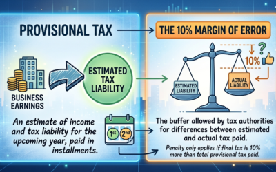 Computation of Provisional Tax and the 10% Margin of Error.