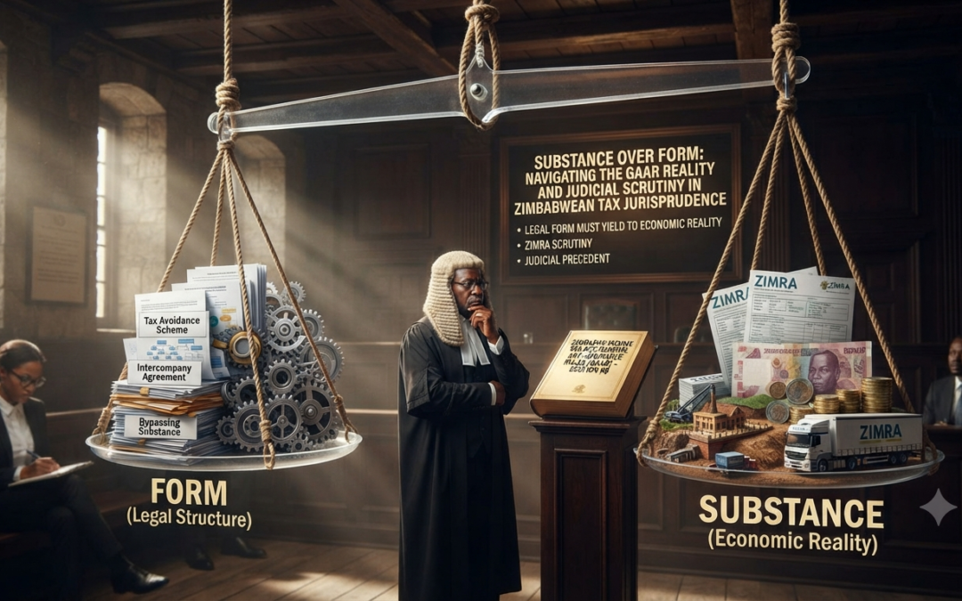 Application of Substance over form in Zimbabwean Tax Legislation.