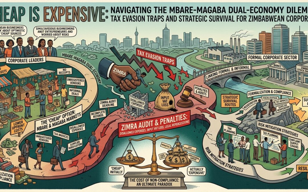CHEAP IS EXPENSIVE: NAVIGATING THE MBARE-MAGABA DUAL-ECONOMY DILEMMA, TAX EVASION TRAPS AND STRATEGIC SURVIVAL FOR ZIMBABWEAN CORPORATES
