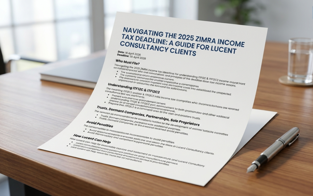 ZIMRA Income Tax Deadline
