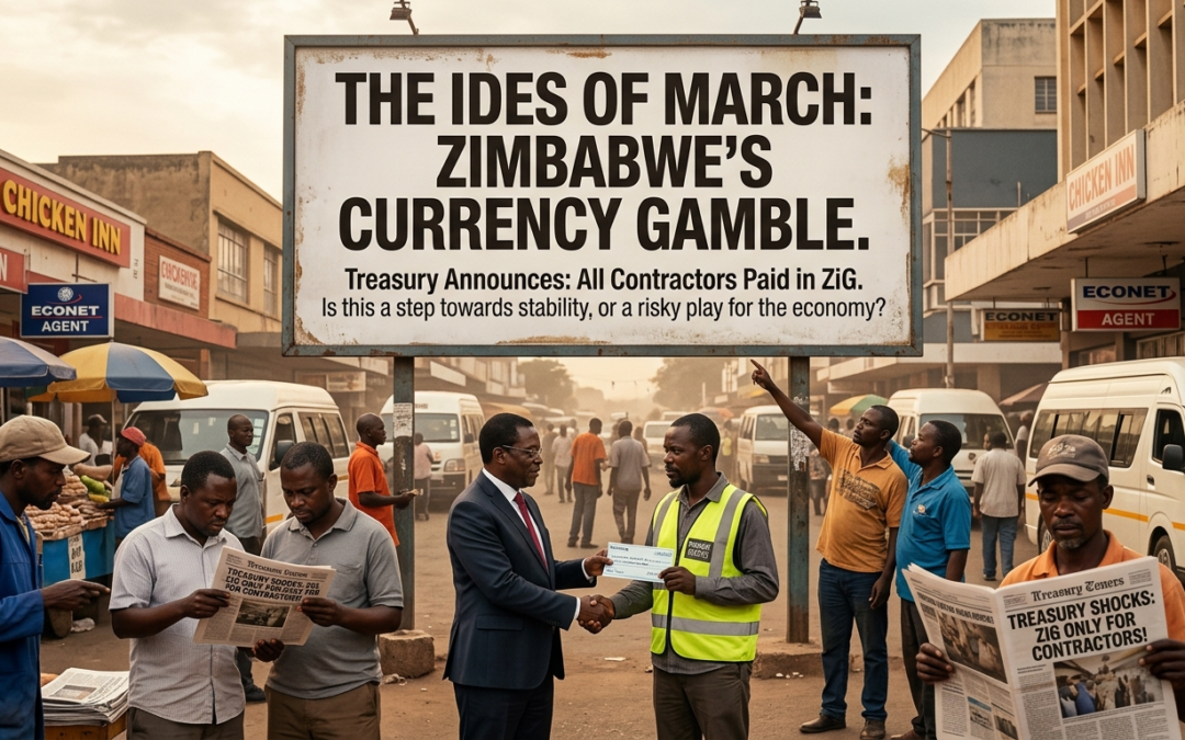 “The Ides of March”: Zimbabwe’s Currency Gamble.