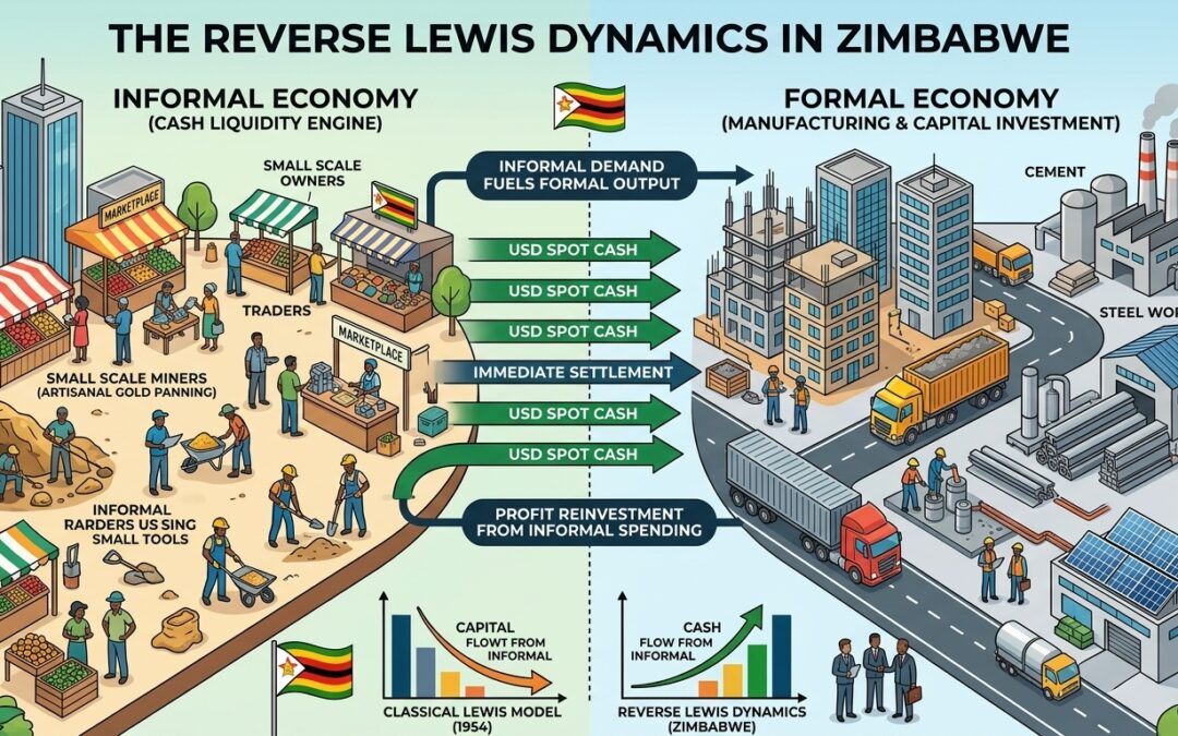 The Reverse Lewis Dynamics in Zimbabwe.
