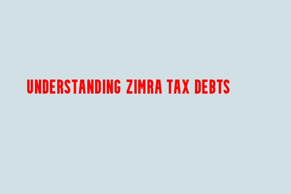 What is Tax Debt? Understanding your ZIMRA Debt and Options.