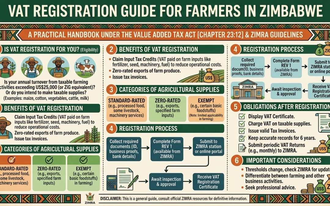 VAT Registration Guide for Farmers in Zimbabwe.