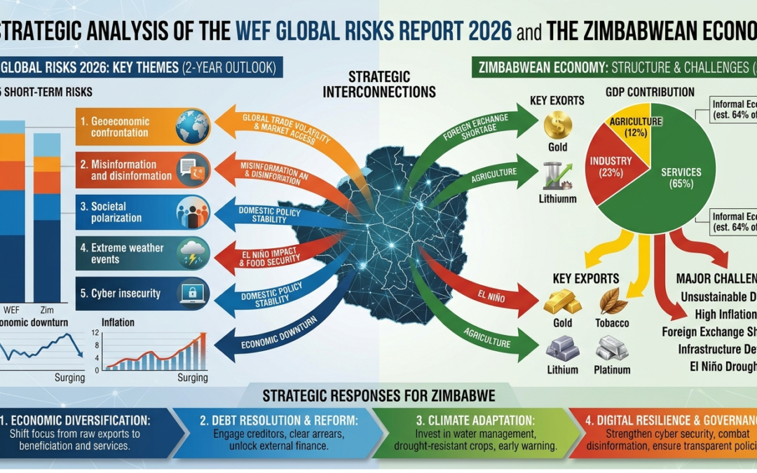 A Strategic analysis of the WEF Global Risks Report 2026 and the Zimbabwean Economy.