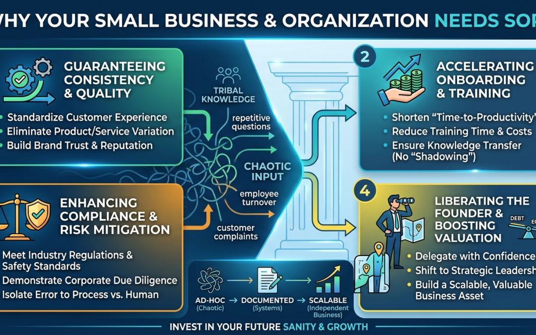 Why Your Small Business Needs Standard Operating Procedures (SOPs)