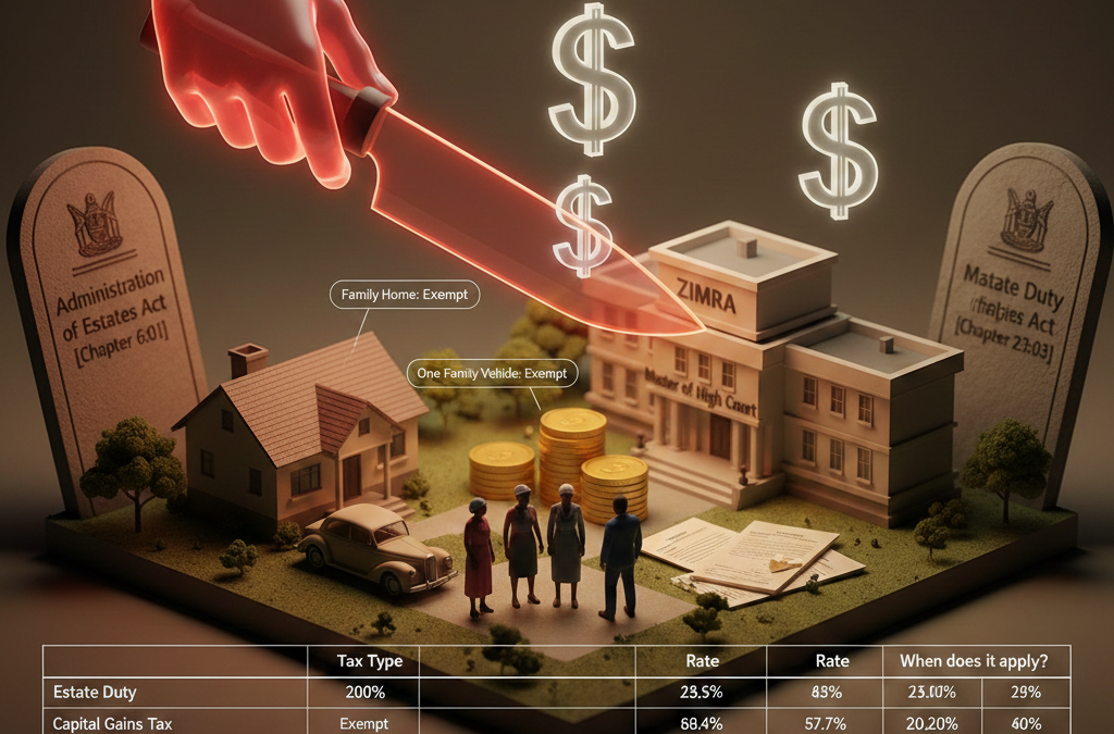 Zimbabwe Deceased Estates Taxation Explained