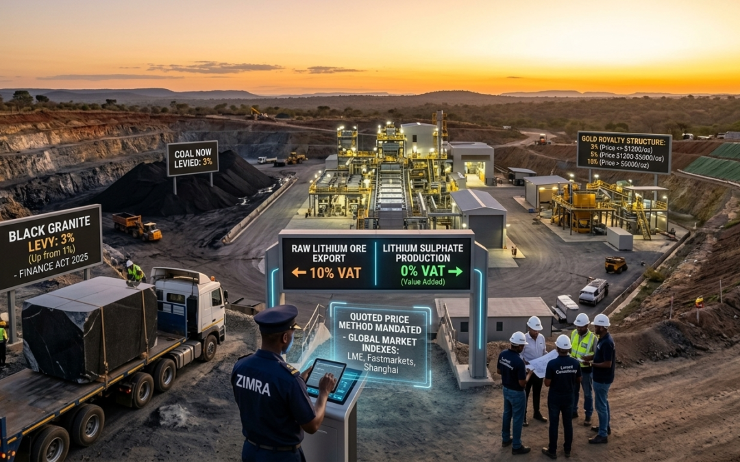 Zimbabwean Mining Tax Analysis as per Finance Act No. 7 of 2025