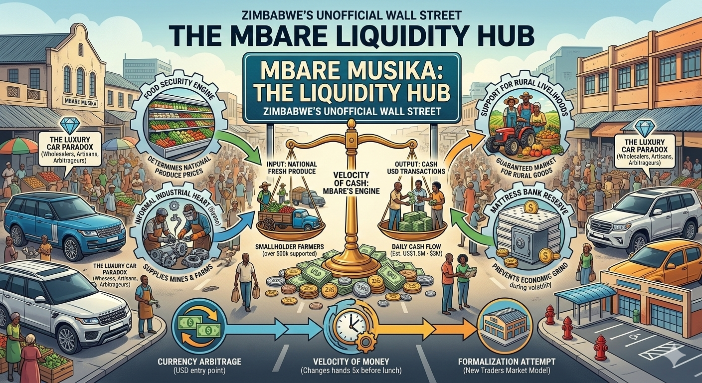 The Mbare Liquidity Hub: Zimbabwe’s Unofficial Wall Street | Lucent ...