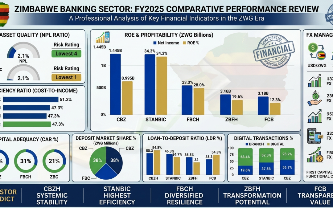 Zimbabwe banking Sector FY2025 Comparative Performance Analysis